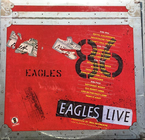 Eagles : Eagles Live (2xLP, Album)