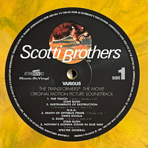 Various : The Transformers: The Movie (Original Motion Picture Soundtrack) (LP, RE, 180)