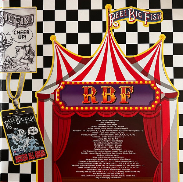 Reel Big Fish : Cheer Up! (2xLP, Album, Dlx, Ltd, RE, RM, Cle)