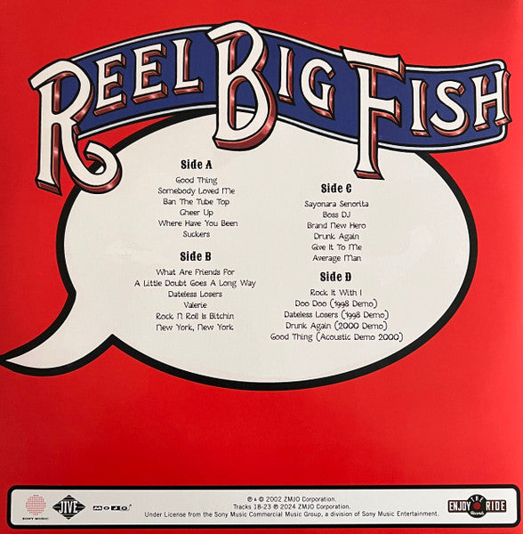 Reel Big Fish : Cheer Up! (2xLP, Album, Dlx, Ltd, RE, RM, Cle)