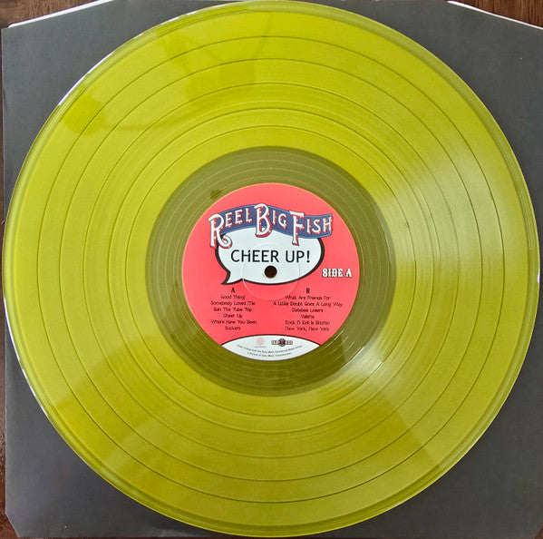 Reel Big Fish : Cheer Up! (2xLP, Album, Dlx, Ltd, RE, RM, Cle)