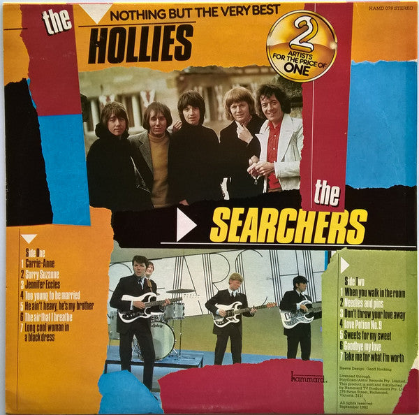 The Hollies / The Searchers : The Hollies / The Searchers (LP, Comp)