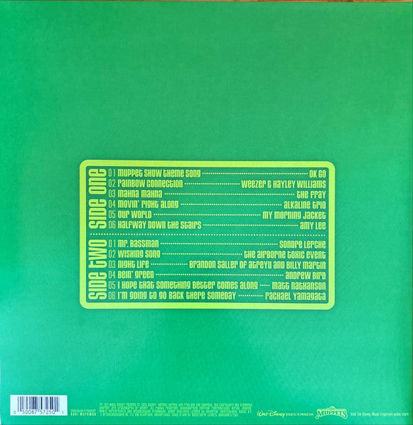Various : The Muppets - The Green Album (LP, Album, RE, Gre)