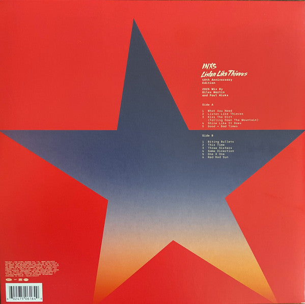 INXS : Listen Like Thieves (LP, Album, RE, RM,  40)