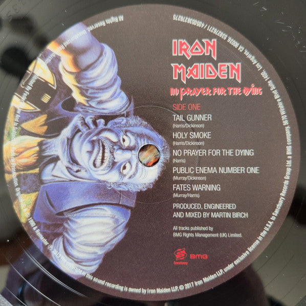 Iron Maiden : No Prayer For The Dying (LP, Album, RE, RM, 180)