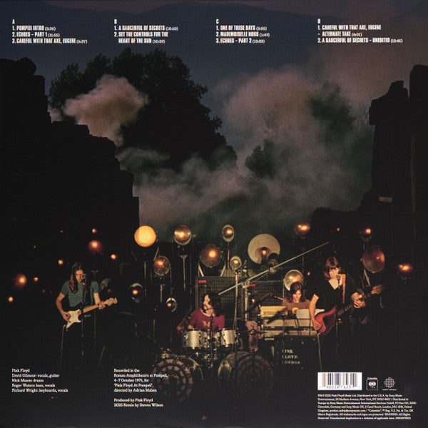 Pink Floyd : Pink Floyd At Pompeii - MCMLXXII (2xLP, Album, Ltd, Gat)