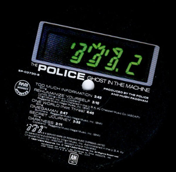 The Police : Ghost In The Machine (LP, Album)