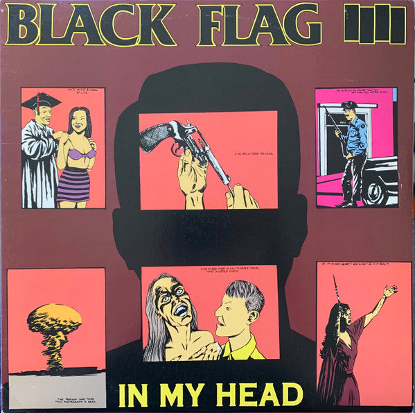 Black Flag : In My Head (LP, Album, RP)