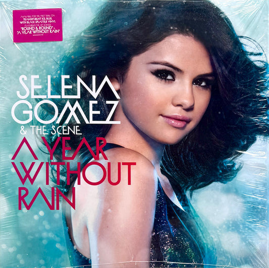 Selena Gomez & The Scene : A Year Without Rain (LP, Album, RP, Ice)