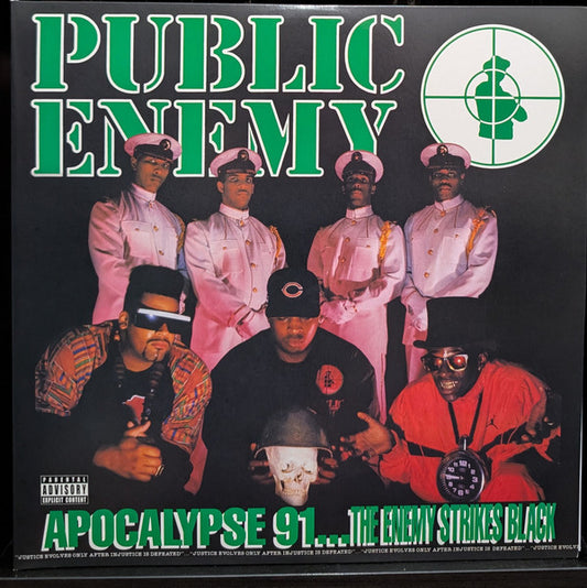 Public Enemy : Apocalypse 91... The Enemy Strikes Black (2xLP, Album, Ltd, RE, Gre)