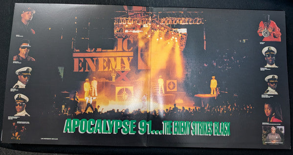 Public Enemy : Apocalypse 91... The Enemy Strikes Black (2xLP, Album, Ltd, RE, Gre)