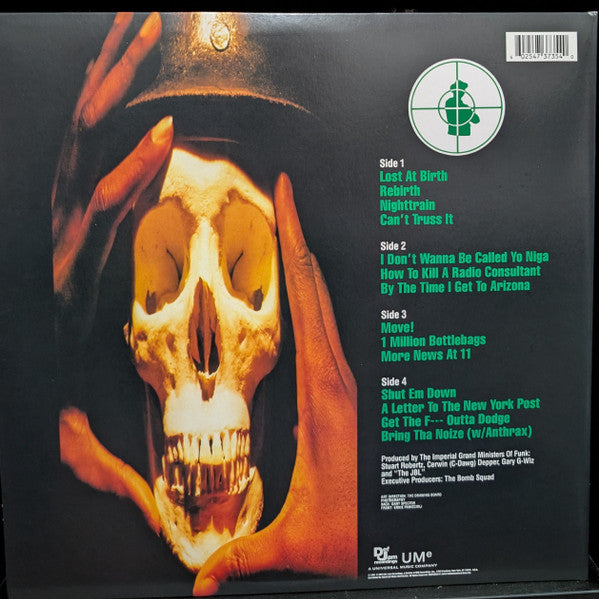Public Enemy : Apocalypse 91... The Enemy Strikes Black (2xLP, Album, Ltd, RE, Gre)