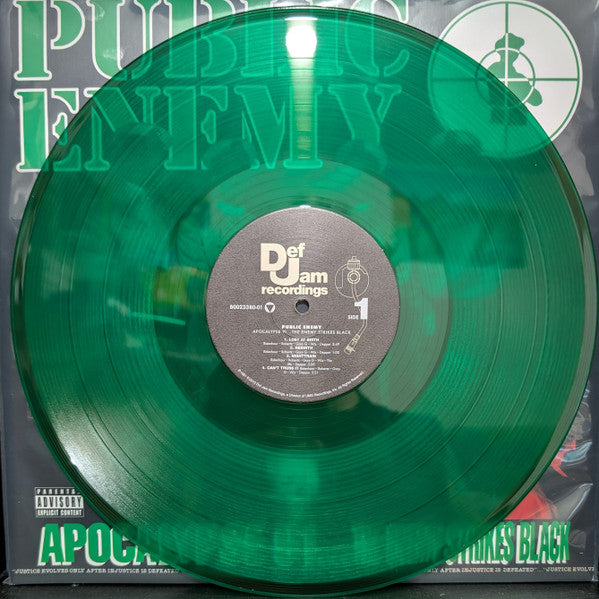 Public Enemy : Apocalypse 91... The Enemy Strikes Black (2xLP, Album, Ltd, RE, Gre)
