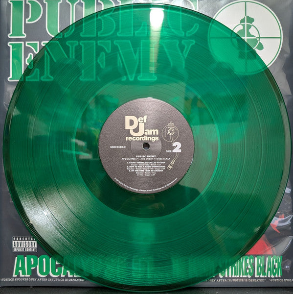 Public Enemy : Apocalypse 91... The Enemy Strikes Black (2xLP, Album, Ltd, RE, Gre)