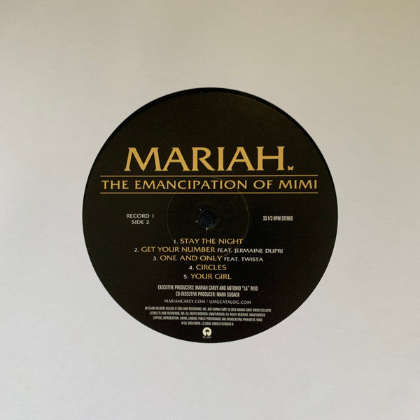 Mariah Carey : The Emancipation Of Mimi (2xLP, Album, RE, 20t)