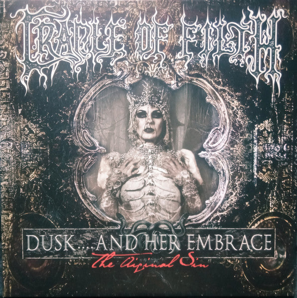 Cradle Of Filth : Dusk.... And Her Embrace - The Original Sin (2xLP, Album, Ltd, RE, RM, Gol)