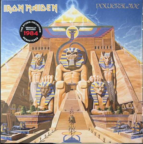 Iron Maiden : Powerslave (LP, Album, RE, RM)