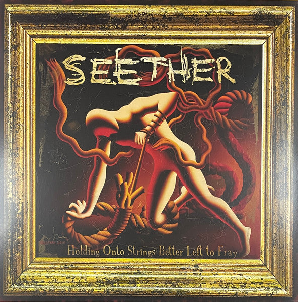 Seether : Holding Onto Strings Better Left To Fray (LP, Album, Ltd, Gre)