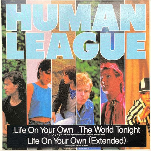 Human League* : Life On Your Own (12", Single)