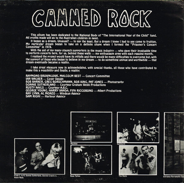 Various : Canned Rock (LP, Album, Gat)