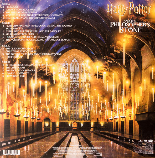 John Williams (4) : Harry Potter And The Philosopher's Stone (Original Motion Picture Soundtrack) (2xLP, Album)