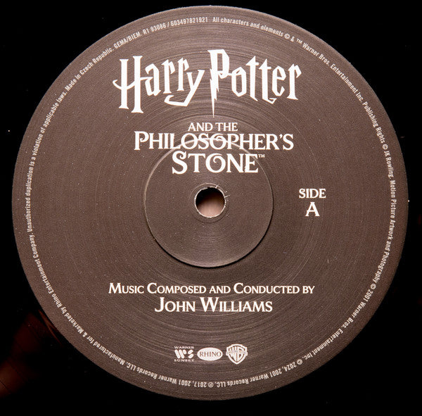 John Williams (4) : Harry Potter And The Philosopher's Stone (Original Motion Picture Soundtrack) (2xLP, Album)