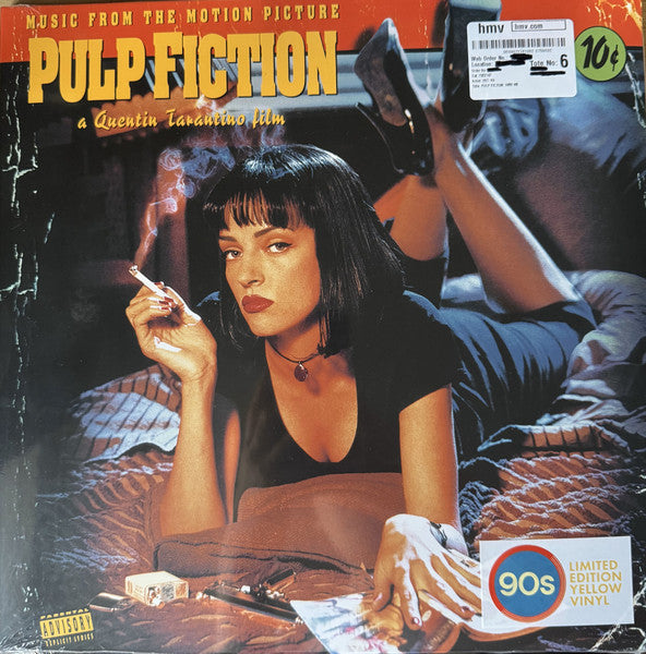 Various : Pulp Fiction (Music From The Motion Picture) (LP, Comp, Ltd, RE, Yel)