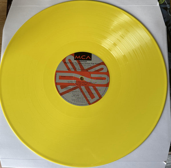 Various : Pulp Fiction (Music From The Motion Picture) (LP, Comp, Ltd, RE, Yel)