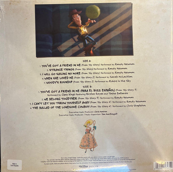 Various : Toy Story: Songs To Infinity And Beyond (LP, Comp, Pic, Zoe)