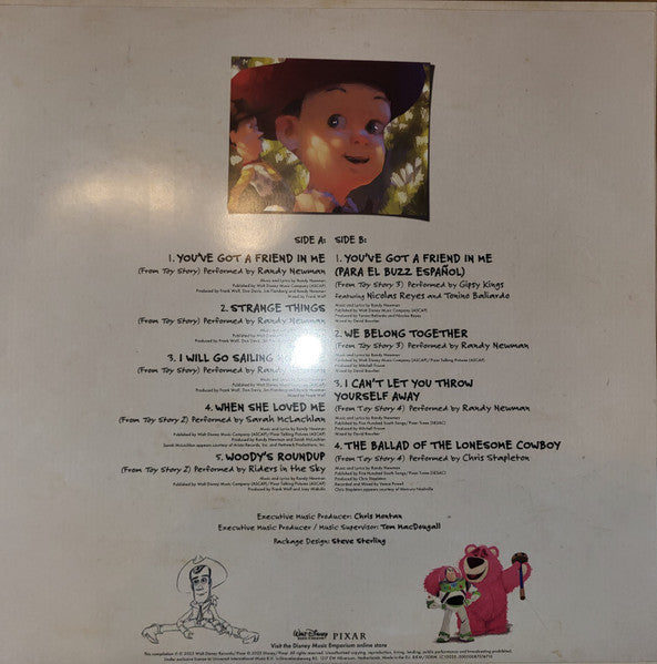 Various : Toy Story: Songs To Infinity And Beyond (LP, Comp, Pic, Zoe)