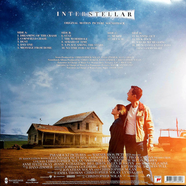Hans Zimmer : Interstellar (Original Motion Picture Soundtrack) (2xLP, Album, Dlx, RE, 180)