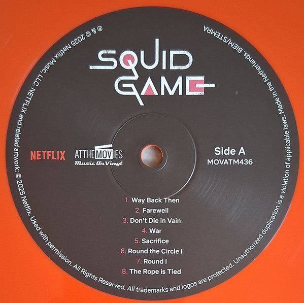 정재일 : Squid Game (Soundtrack From The Netflix Series) (LP, Album, Ora + LP, Album, Yel + Album, Comp, Dlx)