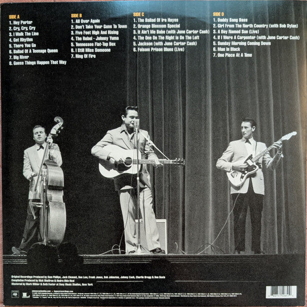 Johnny Cash : The Essential Johnny Cash (2xLP, Comp, Mono, RE, RM)