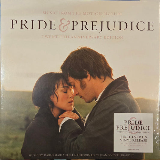 Dario Marianelli, Jean-Yves Thibaudet : Pride & Prejudice (Music From The Motion Picture) (LP, Ltd, RE, 20t)