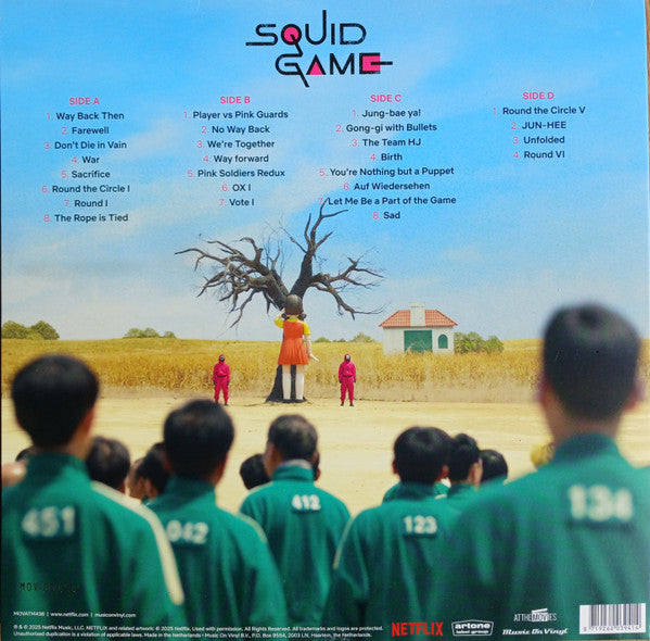 Jung Jaeil* : Squid Game (Soundtrack From The Netflix Series) (LP, Pin + LP, 180 + Album, Comp, Dlx, Ltd, Num, Gu)