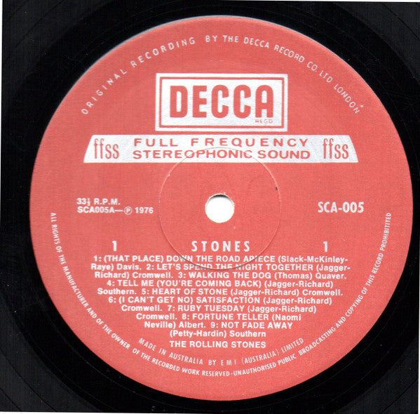 The Rolling Stones : Stones (LP, Comp)