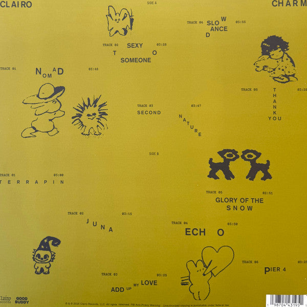 Clairo (2) : Charm (LP, Album, Ltd, Yel)