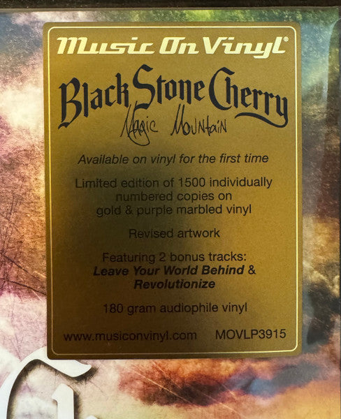 Black Stone Cherry : Magic Mountain (2xLP, Album, Ltd, Num, RE, Gol)
