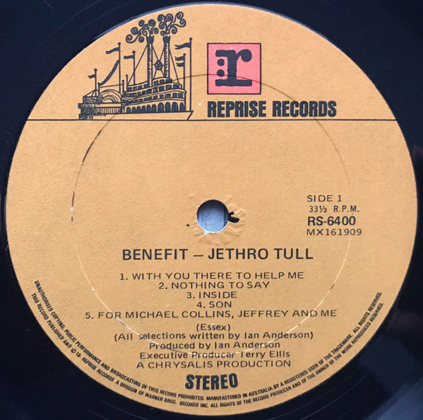 Jethro Tull : Benefit (LP, Album)