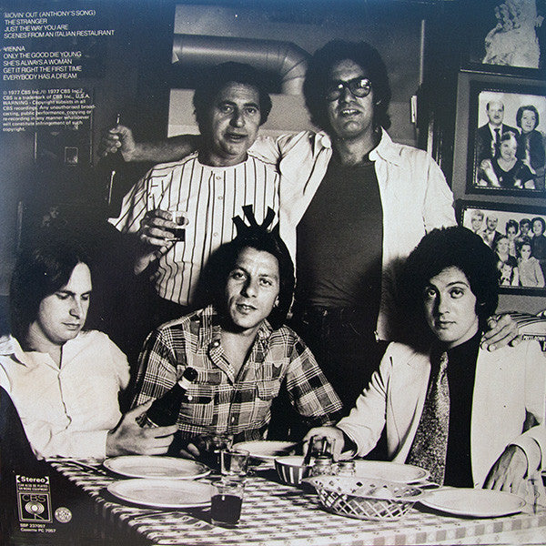 Billy Joel : The Stranger (LP, Album)