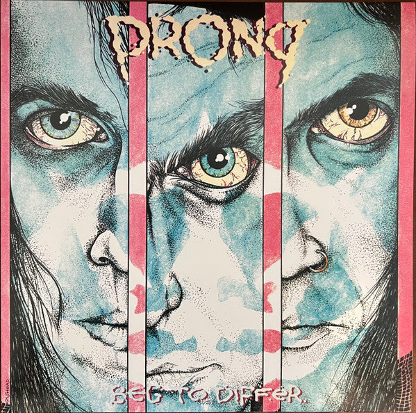 Prong : Beg To Differ (LP, Album, Ltd, Num, RE, RP, Yel)