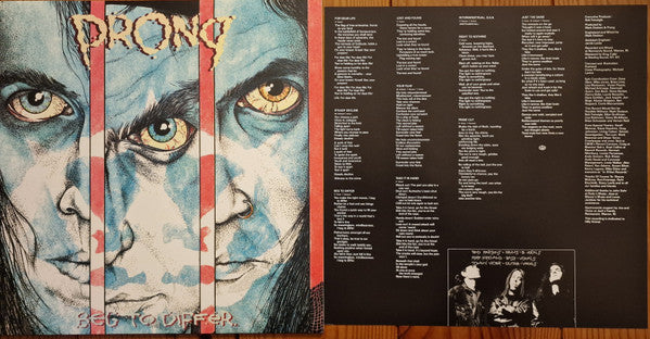 Prong : Beg To Differ (LP, Album, Ltd, Num, RE, RP, Yel)