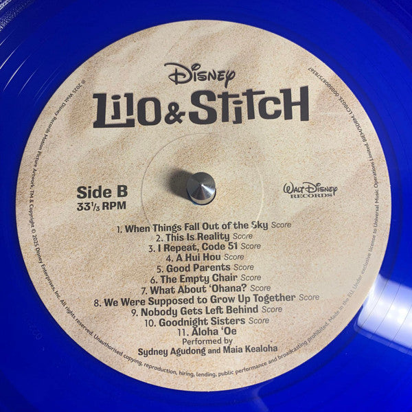 Dan Romer : Lilo & Stitch (LP, Blu)