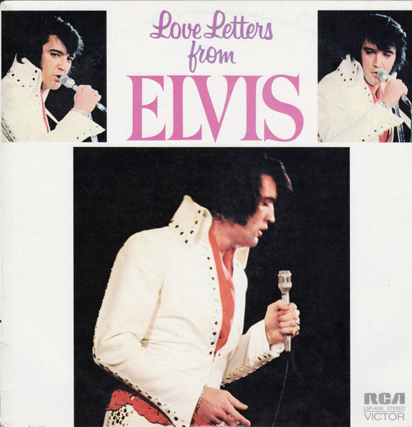 Elvis Presley : Love Letters From Elvis (LP, Album, Tan)