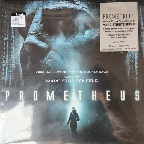 Marc Streitenfeld : Prometheus (Original Motion Picture Soundtrack) (2xLP, Album, Ltd, Num, RE, Blu)