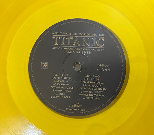 James Horner : Titanic (Music From The Motion Picture) (2xLP, Ltd, Num, RE, Yel)