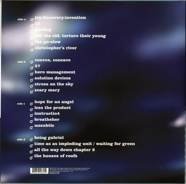 Biffy Clyro : Blackened Sky (LP, Album, Pur + LP, Comp, Pur + RE, Gat)