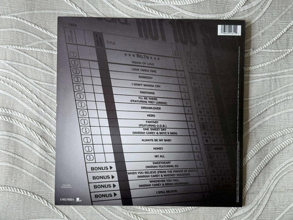 Mariah Carey : #1's (2xLP, Comp, RE, RM, Opa)