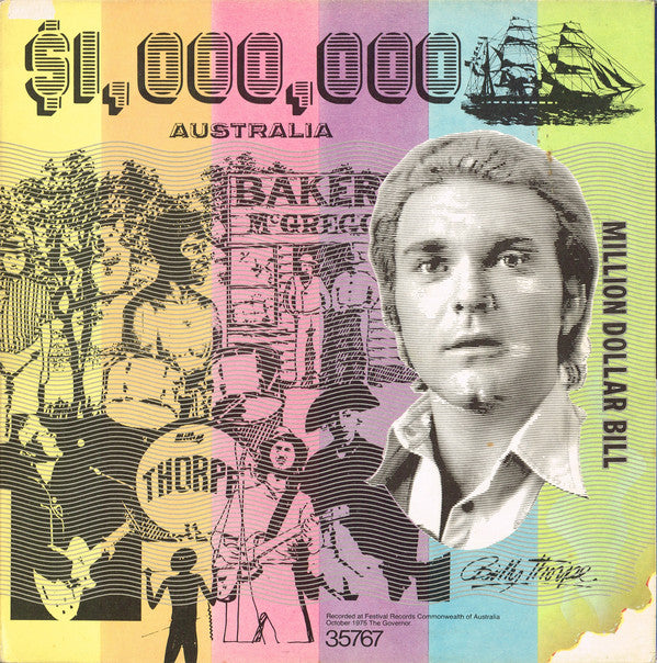 Billy Thorpe : Million Dollar Bill (LP, Album)