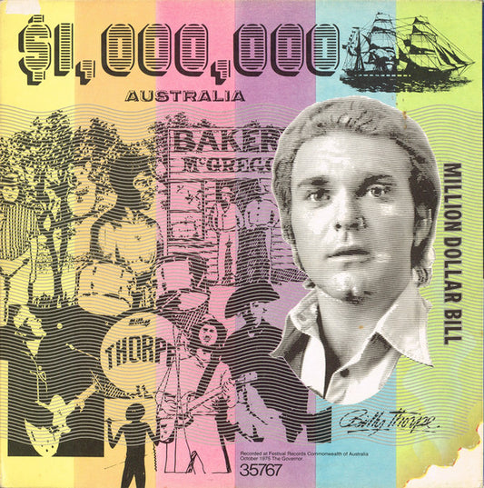 Billy Thorpe : Million Dollar Bill (LP, Album)